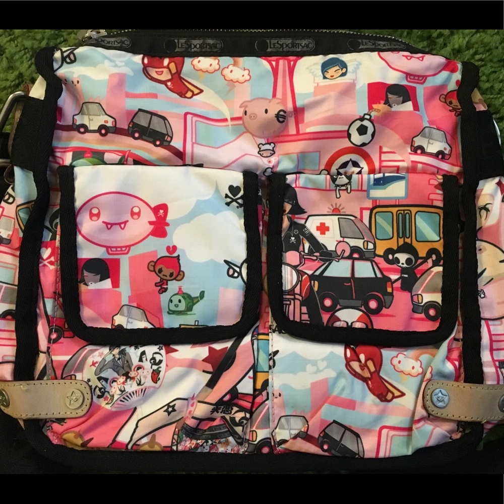 Tokidoki Lesportsac Citta Rosa Stellina crossbody